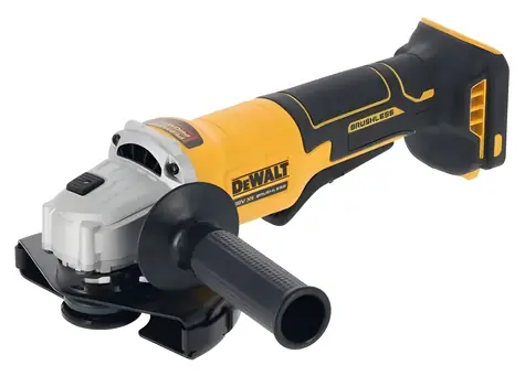 DeWalt DCG408NT / Szlifierka kątowa akumulatorowa / 125 mm / 18 V / 9000 obr./min / bez akumulatora