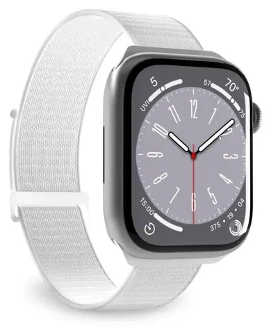 Puro Sport biały / Pasek do Apple Watch / 42/44/45/49 mm / Nylon
