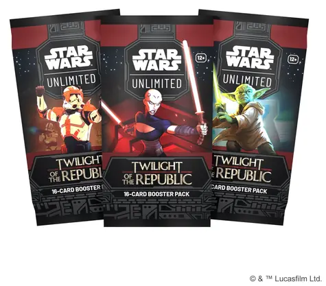 Star Wars™ Unlimited: SWU 03 Zmierzch Republiki - Booster / od 12 lat