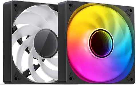 Jonsbo SL-120 Reverse black / Fan / 120 mm / PWM / reverse blades