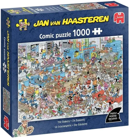 Puzzle JUMBO JvH Piekarnia / 1000 elementów / od 15 lat