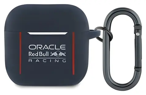 Red Bull Lines Navy / Etui silikonowe / AirPods 4