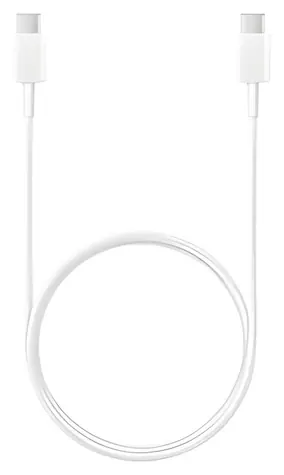 Samsung EP-DG980BWE biały / Kabel danych / USB-C - USB-C / 3A / 1m
