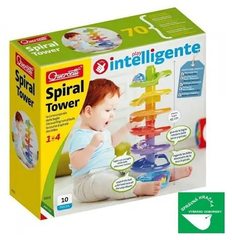 Tor kulkowy QUERCETTI Spiral Tower / od 1 roku