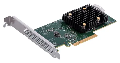 Broadcom HBA 9500-8i / Kontroler / SAS/SATA/NVMe / 8x int. / PCIe x8