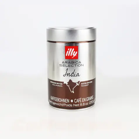 Illy Monoarabica India 250 g / Ziarna kawy / 100% Arabica / Puszka