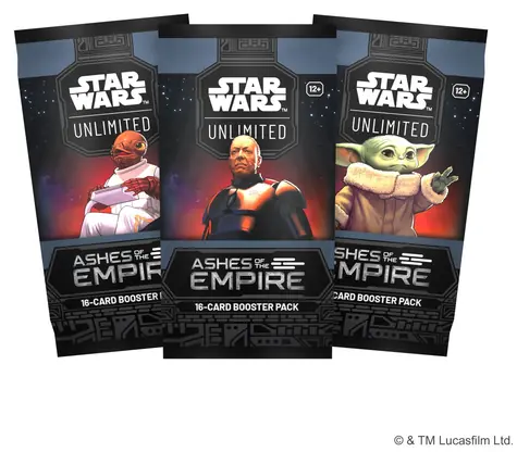 Star Wars™ Unlimited: SWU 08 Ashes of the Empire - Booster / od 12 lat