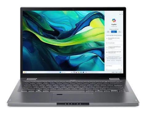 Acer Aspire Spin 14 ASP14-52MTN-58NE szary / Notebook 2w1 / 14" WUXGA T / Intel Core Ultra 5 115U / 16 GB / 512 GB SSD