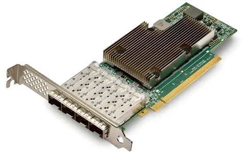 Broadcom BCM957504-P425G / Karta sieciowa / PCIe 4.0 / 4X SFP28 / 25 Gb/s / wewnętrzna