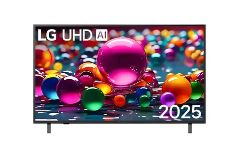 50-calowy telewizor LG 50UA73003LA czarny / Telewizor / 4K UHD / HDR10 / Bluetooth / Głośniki 20 W