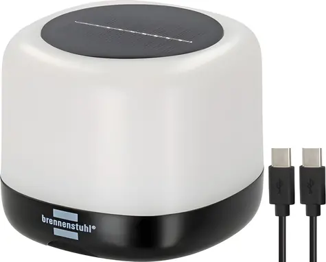 Reflektor solarny LED Brennenstuhl 400lm IP44 IK05 / Oświetlenie zewnętrzne / Bluetooth / Akumulator