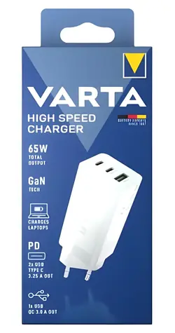 Kabel ładujący Varta USB-C - USB-C / Kabel / Szybkie ładowanie / Synchronizacja danych / 2 m