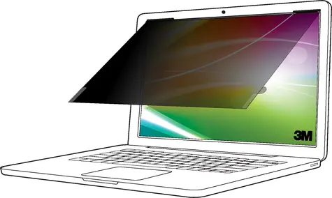 Filtr prywatyzujący 3M Bright Screen BP133W9B do laptopa 13,3" 16:9 bez ramki