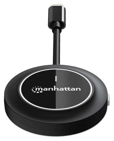 Bezprzewodowy adapter HDMI Manhattan (208437) / nadajnik AV / Full HD 1080p / 30 m / 60 Hz / USB-C
