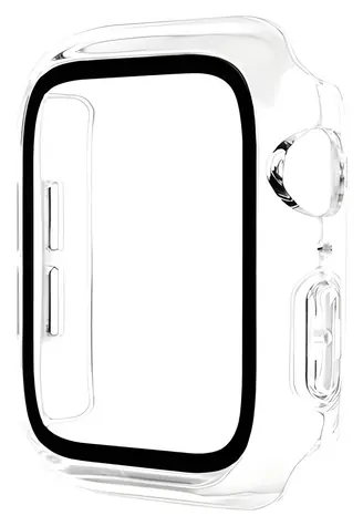 Etui ochronne LAUT Shield do Apple Watch 41 mm przezroczyste / Etui / Szkło i poliwęglan