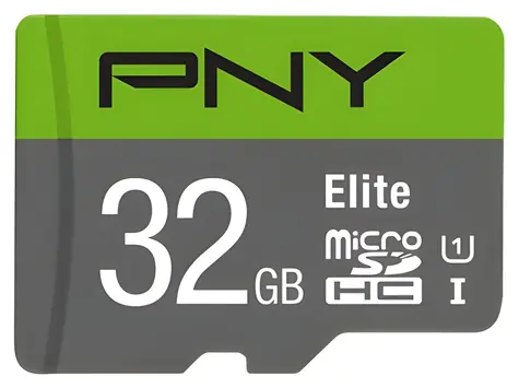 PNY Elite microSDHC 32 GB / Karta pamięci / UHS-I / Klasa 10 U1 / 100 MB/s