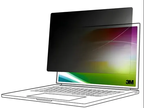 3M Bright Screen BP133W1E / Filtr prywatyzujący do laptopa / 13,3" / 16:10 / Antyodblaskowy