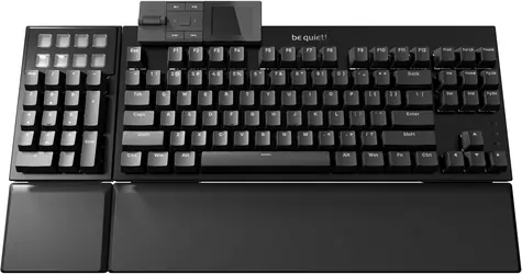 Be quiet! DARK MOUNT SILENT TACTILE czarny / Klawiatura mechaniczna / USB / RGB / Wyświetlacz