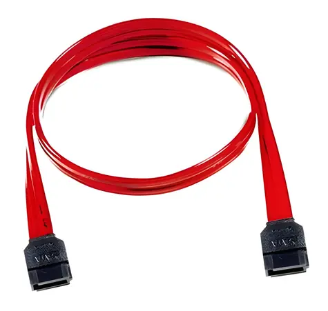 Kabel SuperMicro SATA prosty-prosty czerwony / Kabel / SATA / 0,6 m