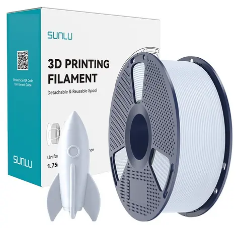 Sunlu PLA High-Speed biały / Filament drukarski / 1 kg / Do drukarek FDM