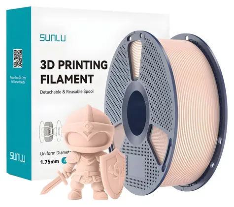 Sunlu PLA+ beżowy / Filament do drukarki 3D / PLA+ / 1,75 mm / 1 kg