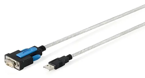 Kabel przejściowy Digitus USB 2.0 - RS232 / Adapter / Chipset FTDI / 1,8 m