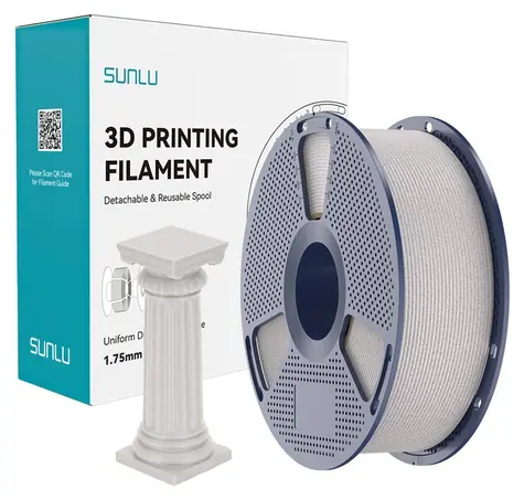 Sunlu PLA High-Speed Marble jasnoszary / Filament do drukarki 3D / PLA / szybki / 1 kg