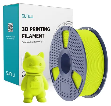 Sunlu PLA matowy jasnozielony / Filament / 1,75 mm / 1 kg
