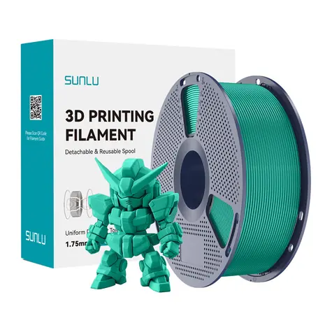 Sunlu Filament PLA+ 2.0 trawiasta zieleń / filament do druku / PLA+ / 1,75 mm / 1 kg