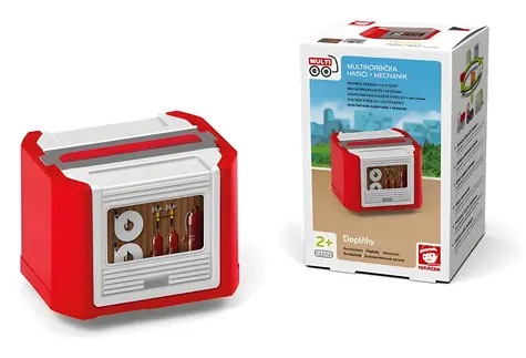 IGRÁČEK MultiGO Multicart czerwony / Akcesoria / system bagnetowy / dla dzieci od 2 lat