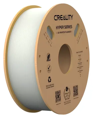 Creality Filament Hyper PLA biały / filament do drukarki 3D / Hyper PLA / 1,75 mm / 1 kg