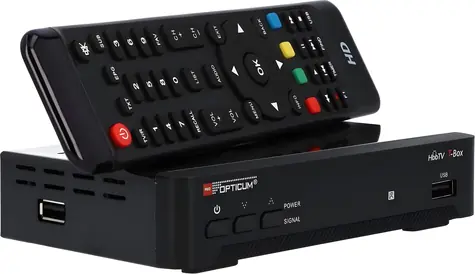 Opticum HBBTV T-BOX / Dekoder / DVB-T2 / H.265 / HbbTV