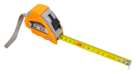 Taśma miernicza RULYT pomarańczowo-szara / 3 m / 16 mm