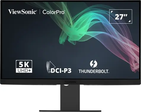 27" ViewSonic VP2788-5K czarny / Monitor / IPS / 5120x2880 / 16:9 / Thunderbolt 4