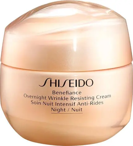 Shiseido Benefiance / Krem przeciwzmarszczkowy na noc / 50 ml