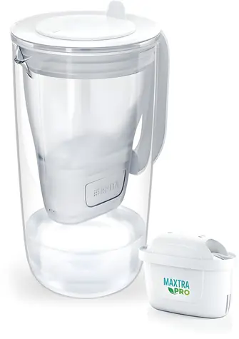 Brita Glass szary / Dzbanek filtrujący / 2,5 l / Filtr Maxtra PRO