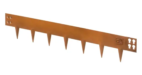 Krawężnik ogrodowy G21 Corten / Krawężnik ogrodowy / 107,5 x 10 cm