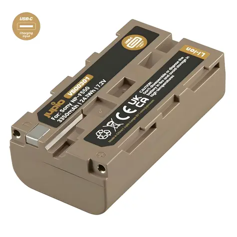 JUPIO NP-F550 Ultra C / Bateria do Sony / 3350 mAh / USB-C