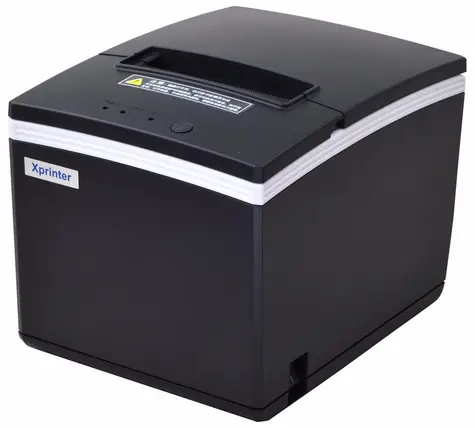 Xprinter XP-V330-L / Termiczna drukarka POS / USB / LAN / RS232 / 80 mm / Obcinarka / Czarna