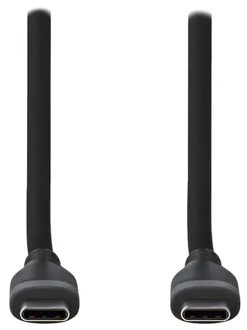 Nedis USB-C - USB-C czarny / Kabel USB-C / USB 2.0 / 60 W / 1,5 m