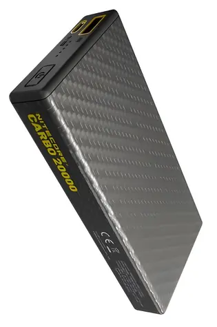 Nitecore Carbo 20000 czarny / Power bank / 20000 mAh / 20W