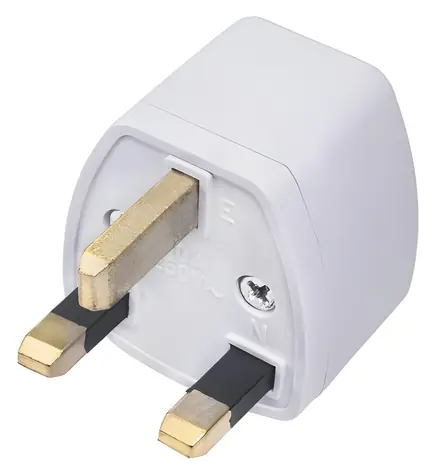 Akyga adapter podróżny biały / adapter gniazdowy / US/AU/ EU / ABS