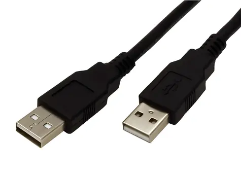 Kabel Roline USB 2.0 A(M)-A(M) 3 m czarny / Kabel / połączenie