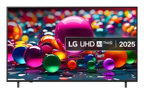 65" LG 65UA75006LA.AEUD czarny / Telewizor / 4K UHD / LED / webOS 25 / Wi-Fi / BT / HDMI / głośniki 20 W