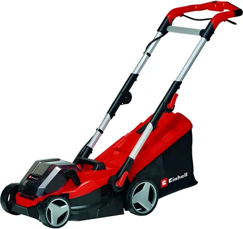 Einhell GE-CM 36/34-1 Li-Solo / Kosiarka akumulatorowa / 2x18 V / Szerokość koszenia 33,5 cm / Kosz 30 l / Do 300 m2 / Bez akumulatora