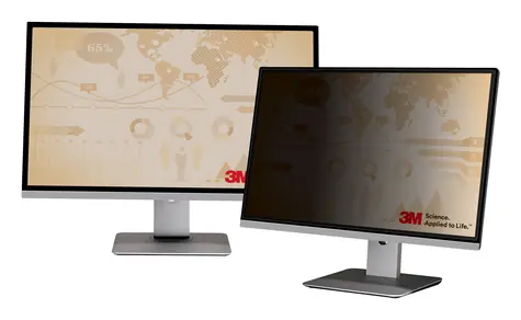 3M PF315W9B / Filtr prywatyzujący do monitora / 31,5" / 16:9 / Bezramkowy / Pasek montażowy
