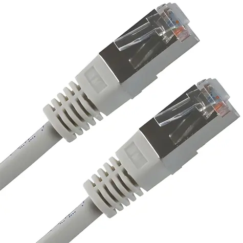 Neutralle Patch cable FTP Cat.5e szary / Patch cable / RJ45 - RJ45 / 0,5 m / ekranowany