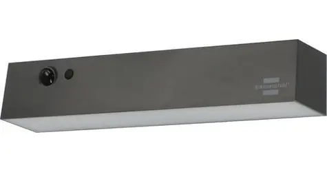 Brennenstuhl SOL 1000 Cubus szary / Reflektor LED solarny / czujnik ruchu / IP54 / 1000lm