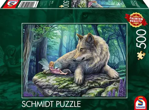 Puzzle Schmidt Wilk i Elf / 500 elementów / od 10 lat