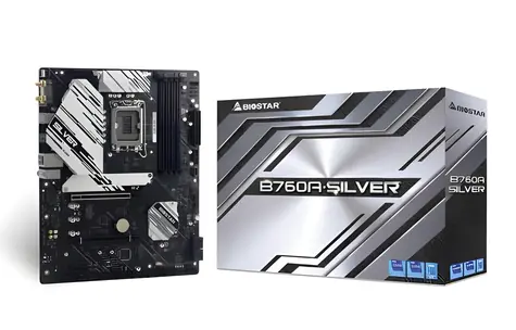 Biostar B760A-SILVER / Płyta główna / Intel B760 / LGA1700 / DDR5 / ATX